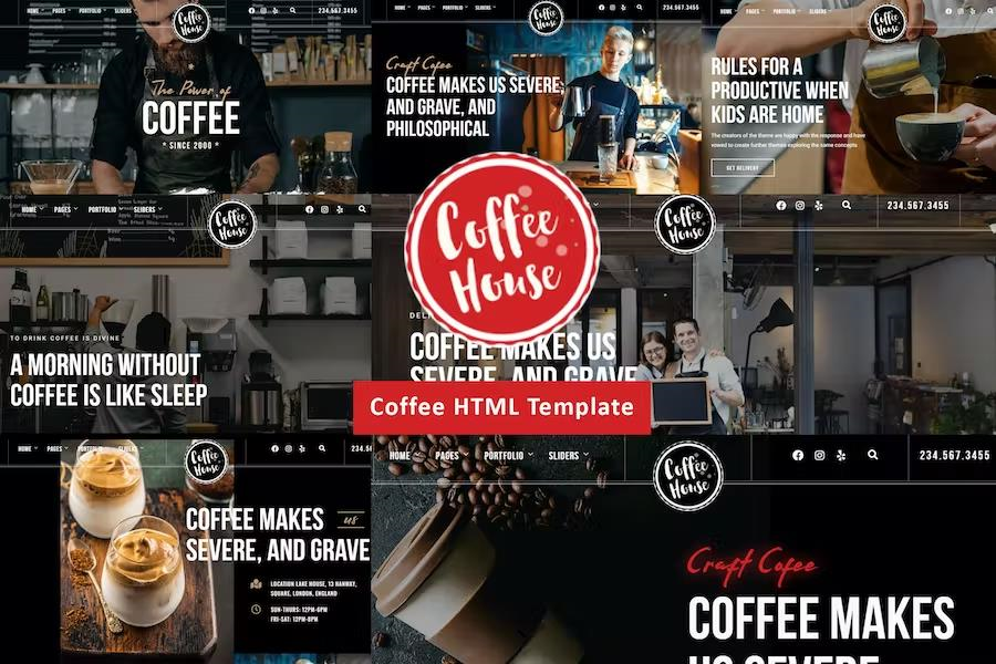 CRAFT – COFFEE SHOP CAFE RESTAURANT HTML